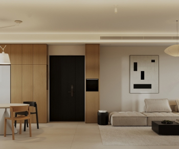 Modern A Living Room-ID:551900973