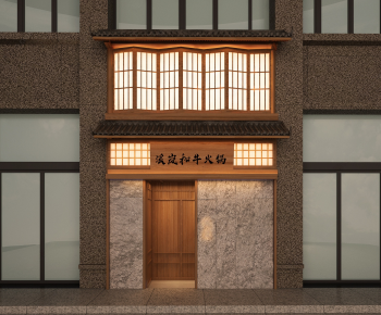 Japanese Style Facade Element-ID:223799944