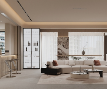 Modern A Living Room-ID:780493021