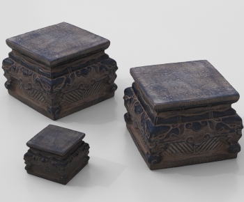 Chinese Style Stool-ID:314619064