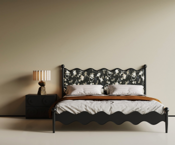 French Style Double Bed-ID:386156084