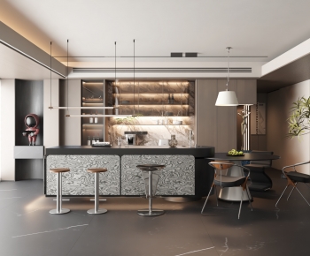 Modern Dining Room-ID:488255982