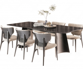Modern Dining Table And Chairs-ID:804328981