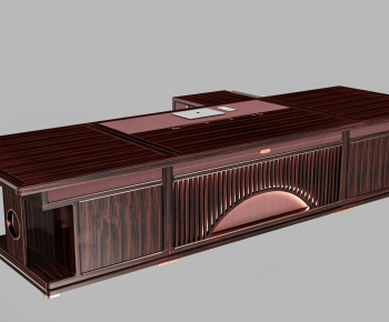 New Chinese Style Office Table-ID:305295949