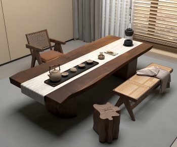 Wabi-sabi Style Tea Tables And Chairs-ID:339148047