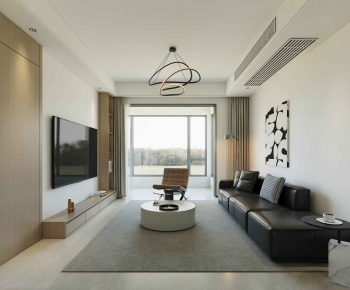 Modern A Living Room-ID:727766048