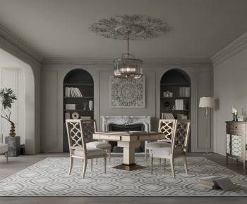French Style Dining Room-ID:115533118