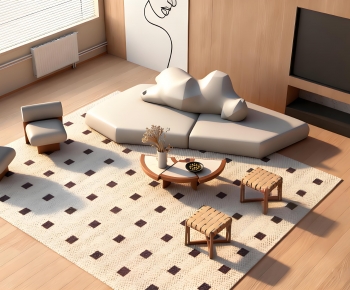 Modern Sofa Combination-ID:446471933