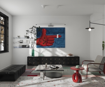 Modern A Living Room-ID:208822012