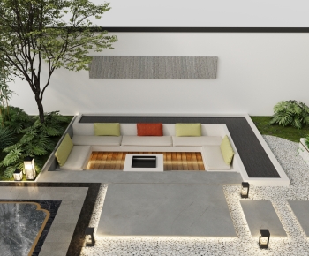 Modern Courtyard/landscape-ID:427799946