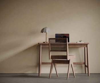 Modern Computer Desk And Chair-ID:861085891