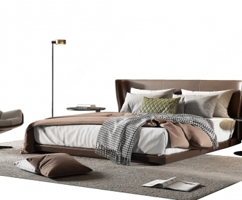 Modern Double Bed-ID:482021097
