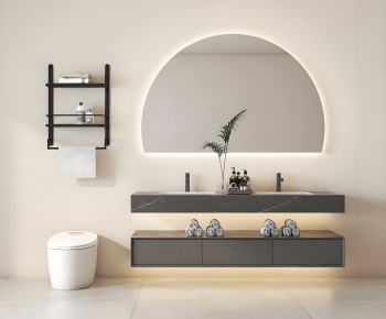 Modern Bathroom Cabinet-ID:599164015