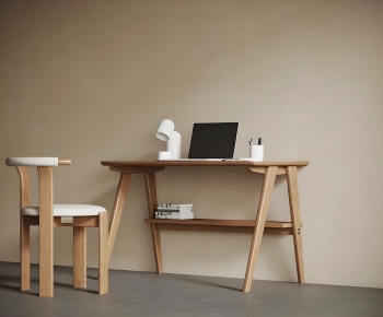 Modern Computer Desk And Chair-ID:715621952