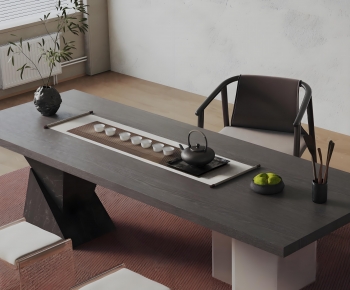 New Chinese Style Tea Tables And Chairs-ID:163532974