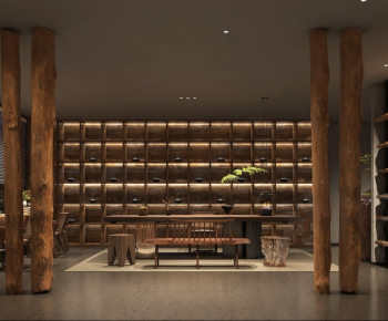 Wabi-sabi Style Teahouse Tea House-ID:688128956