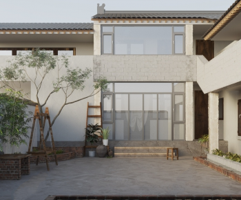 Modern Appearance Of Commercial Building-ID:453973053