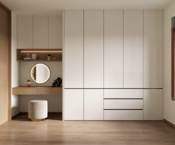 Modern Clothes Storage Area-ID:730798961