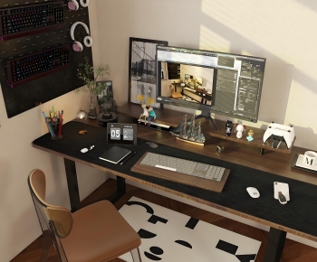 Modern Computer Desk-ID:819982054