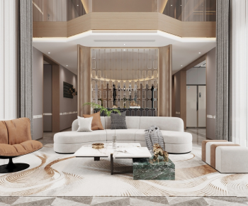 Modern A Living Room-ID:225044971