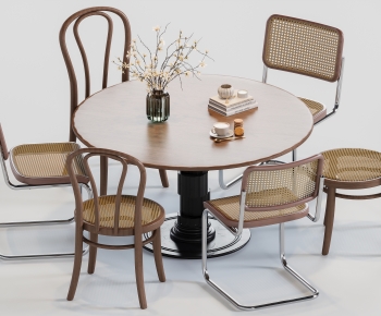 Modern Dining Table And Chairs-ID:287446027