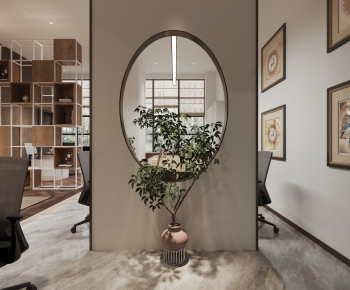 New Chinese Style Staff Area-ID:263367895