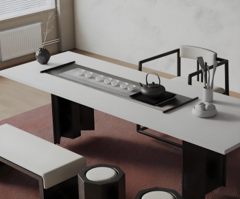 New Chinese Style Tea Tables And Chairs-ID:756829989