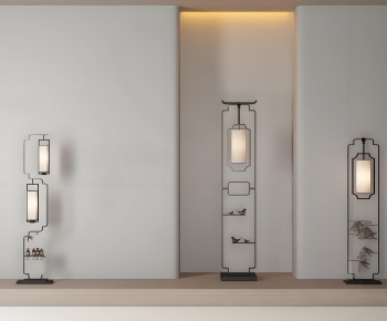 New Chinese Style Floor Lamp-ID:771976956