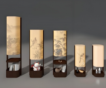 New Chinese Style Floor Lamp-ID:251729586