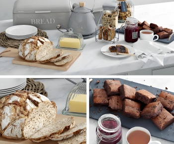 Modern Bread Cake-ID:945781958