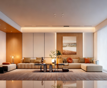 Modern A Living Room-ID:439351081