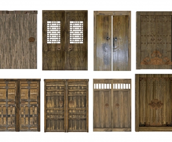 Chinese Style Double Door-ID:966068986