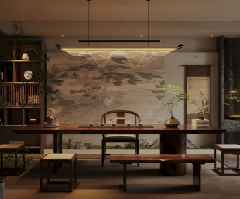 New Chinese Style Tea House-ID:536565075