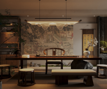 New Chinese Style Tea House-ID:818566083