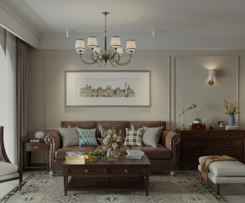 American Style A Living Room-ID:885463008