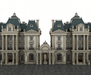 European Style Building Appearance-ID:193217997