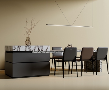 Modern Dining Table And Chairs-ID:544303893