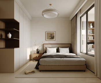 New Chinese Style Bedroom-ID:269867903