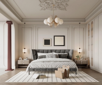 French Style Bedroom-ID:894671925
