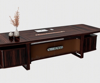 New Chinese Style Office Table-ID:112942933