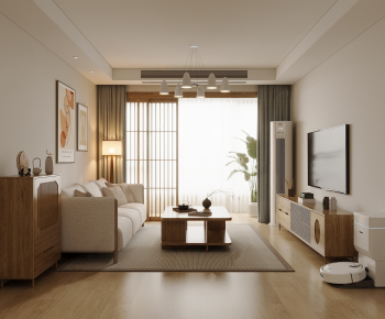 Nordic Style A Living Room-ID:302299028