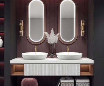 Modern Bathroom Cabinet-ID:643301964