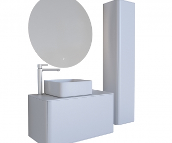 Modern Bathroom Cabinet-ID:655524975