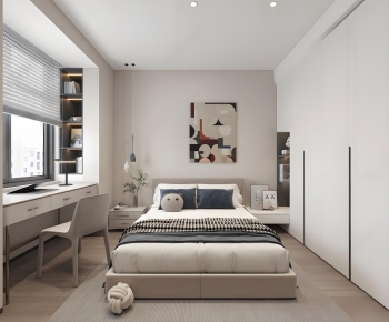 Modern Boy's Room And Son's Room-ID:489740446