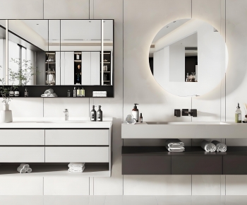 Modern Bathroom Cabinet-ID:346297033