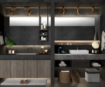 Modern Bathroom Cabinet-ID:850682023