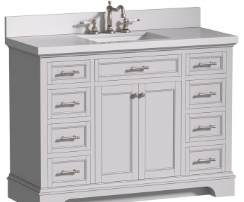 European Style Bathroom Cabinet-ID:220930107