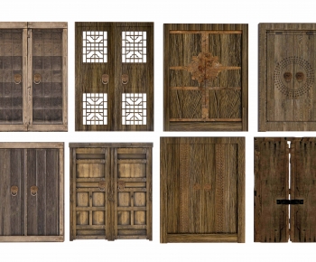 Chinese Style Double Door-ID:154725071