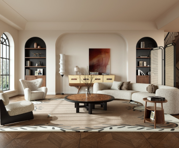 Modern A Living Room-ID:905996086