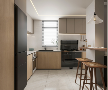 Modern Open Kitchen-ID:435698032